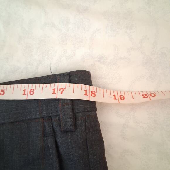 John Varvatos Men’s Suit Trousers Wool Polyester Checkered 42 R/35R - Picture 4 of 8